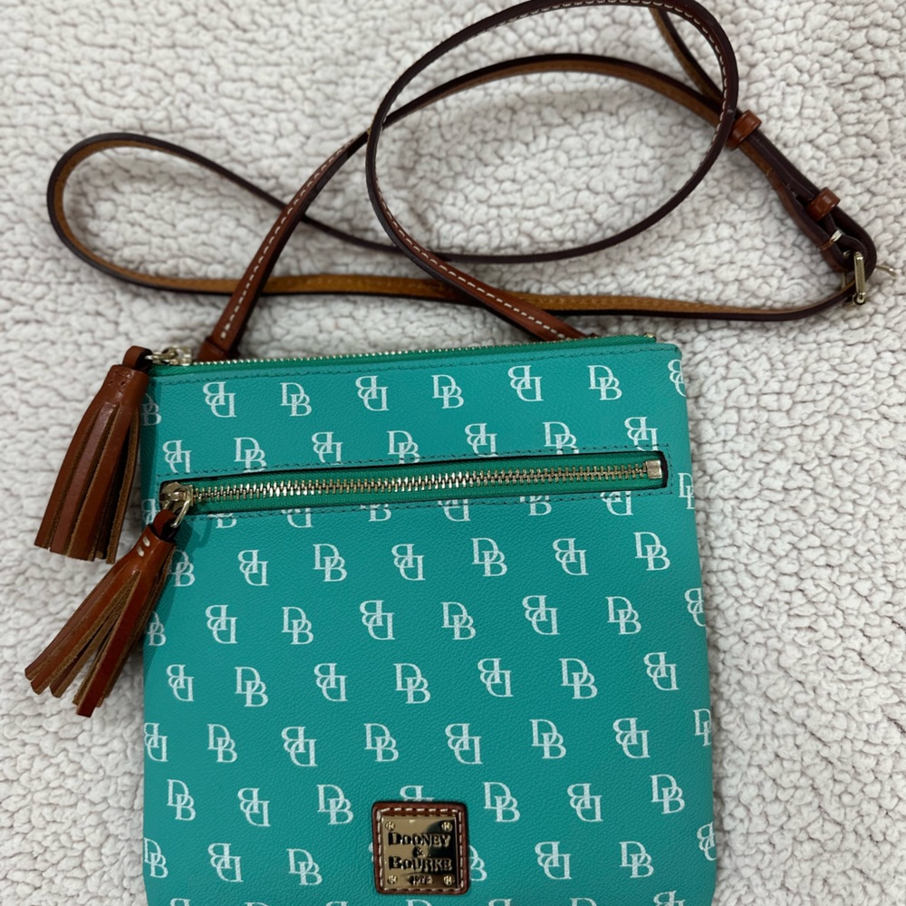 Dooney & Bourke Gretta Double Zip Tassel Crossbody